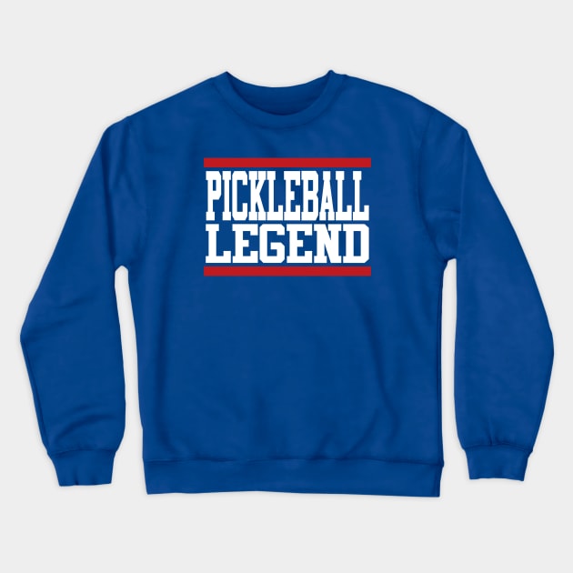 Pickleball Legend Crewneck Sweatshirt by LefTEE Designs